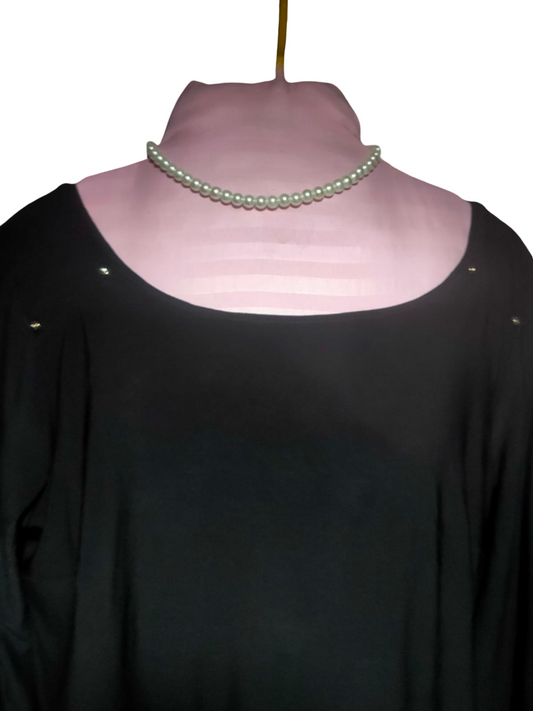 WHBM Long Sleeve Black Dress