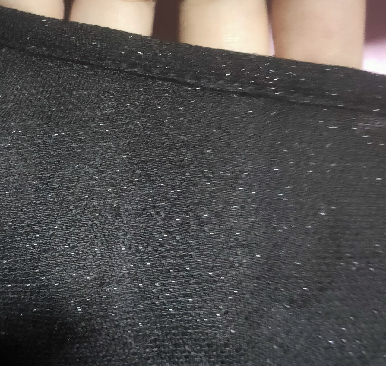 SHEER BLACK DRESS